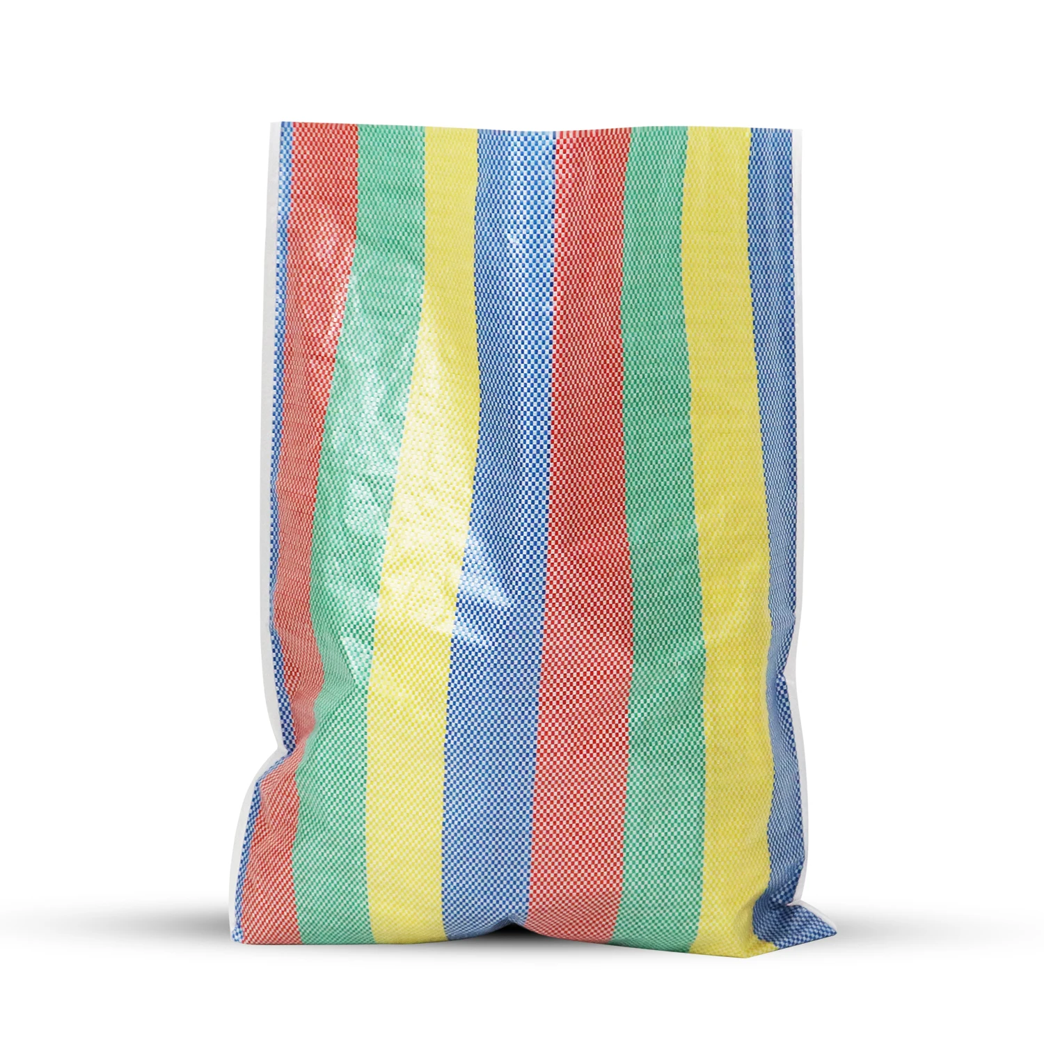 High quality 25 kg 50kg strips polypropylene pp woven livestock feed, flour, chemicals packing bag