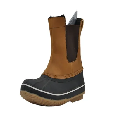 Rubber Men Pvc Boots British Outdoor Style Chaussures Au Burkina Faso Pour Femme