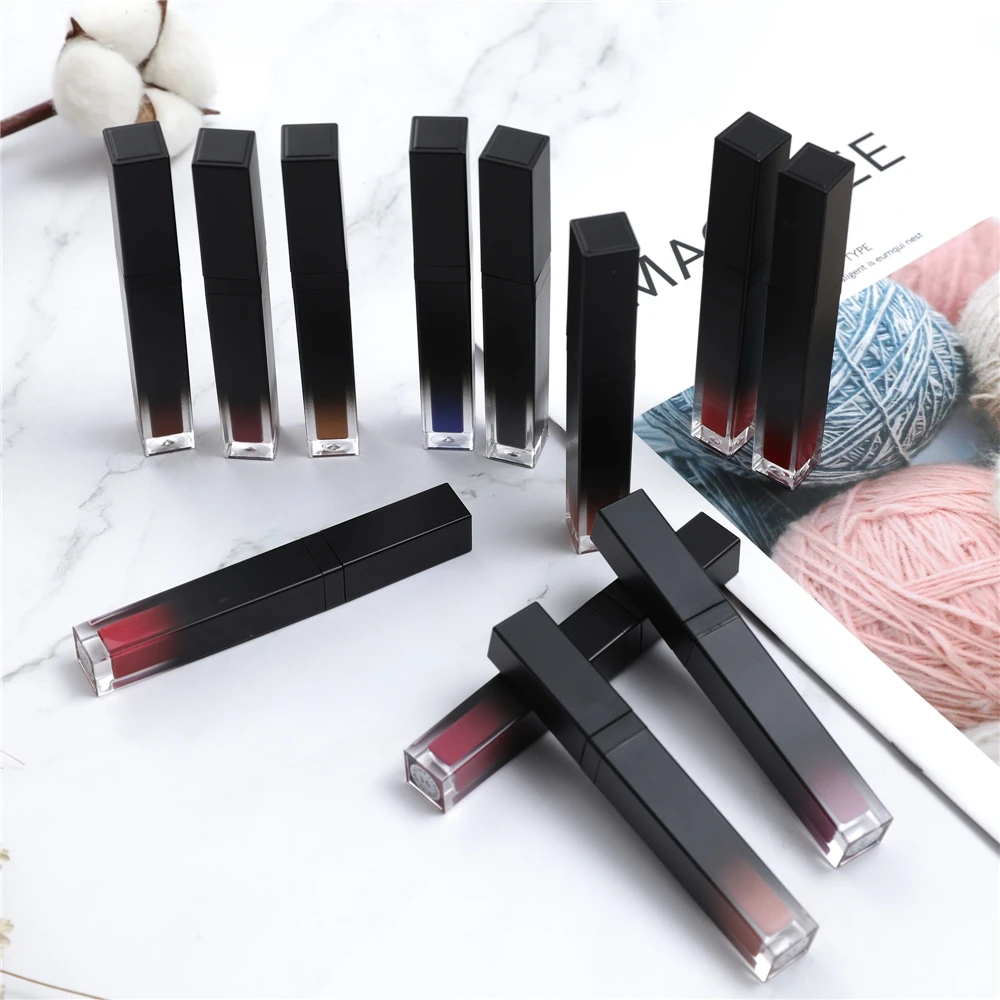 Brand new glitter lip stick private label liquid matte waterproof nyx lipstick for wholesales