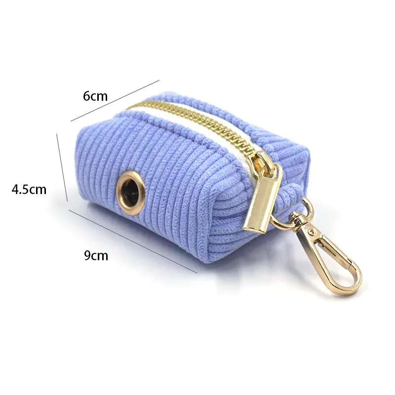 Новый 2023 Вельветовая сумка для кормы домашних животных