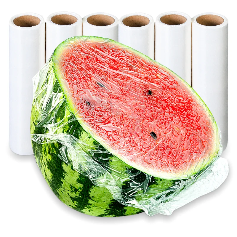 Biodegradable Food Packaging PLA Plastic Produce Bag on a Roll Food Storage Transparent Bags For Fruits Vegetable bread
