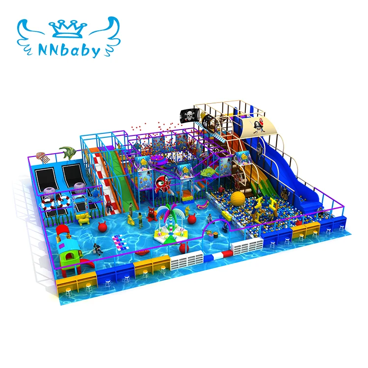 Nannan australian standard  kids trampolines indoor games slide playgrounds sport ninja warrior obstacle course for children