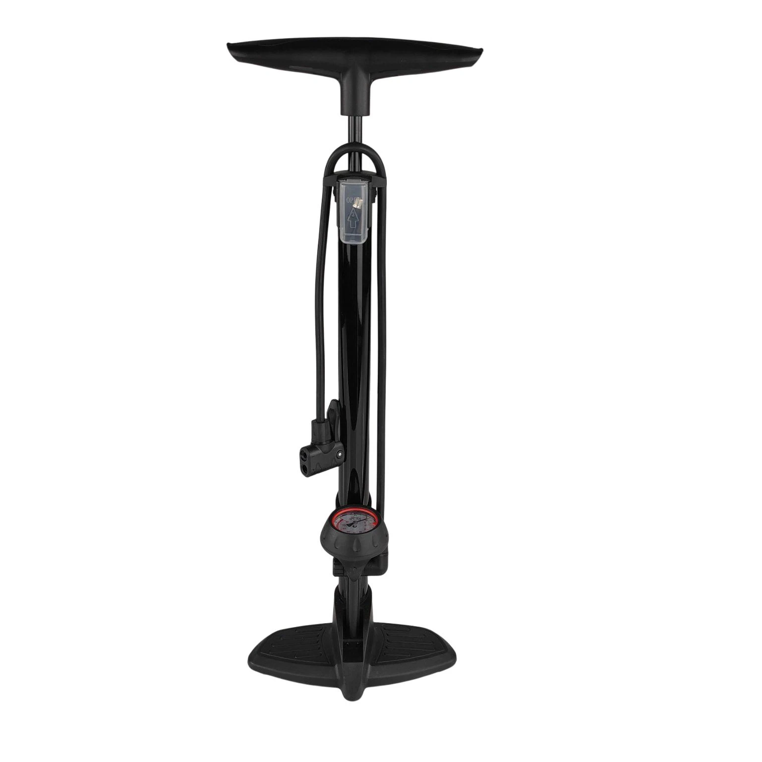 Bicycle Accessories Bike Pump With Gauge 160 PSI Customized Aluminium Alloy or Steel Barrel Floor Pump Bike Air Pump
