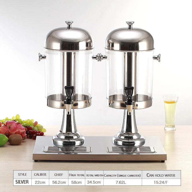 Factory Direct Stainless Steel Drink Dispenser Whit Tap Cold Fruit Juice Beer Beverage Dispensers For Party