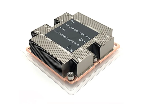 LGA Square Plate CPU LGA3647-1U-S71 Folded Fin Heat Sink