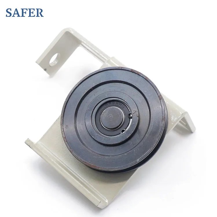 Elevator Landing Door Roller Device Industrial 16508792-A 16508792-B Wire Rope Pulley Bracket Lift Spare Door Locks