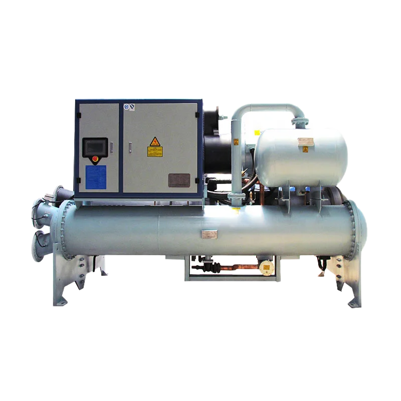 Screw type chiller center control cooling system for Mushroom