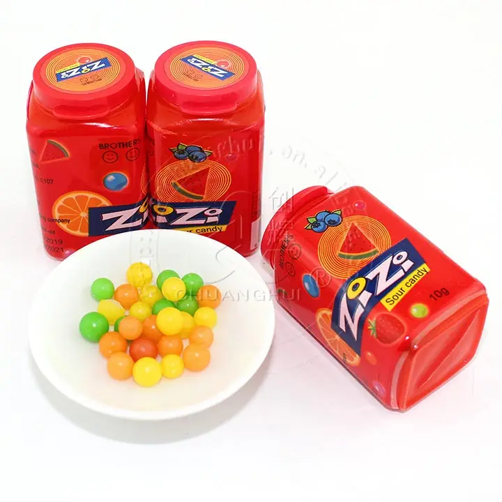 Zizi Кислые Конфеты бусины конфеты в бутылках