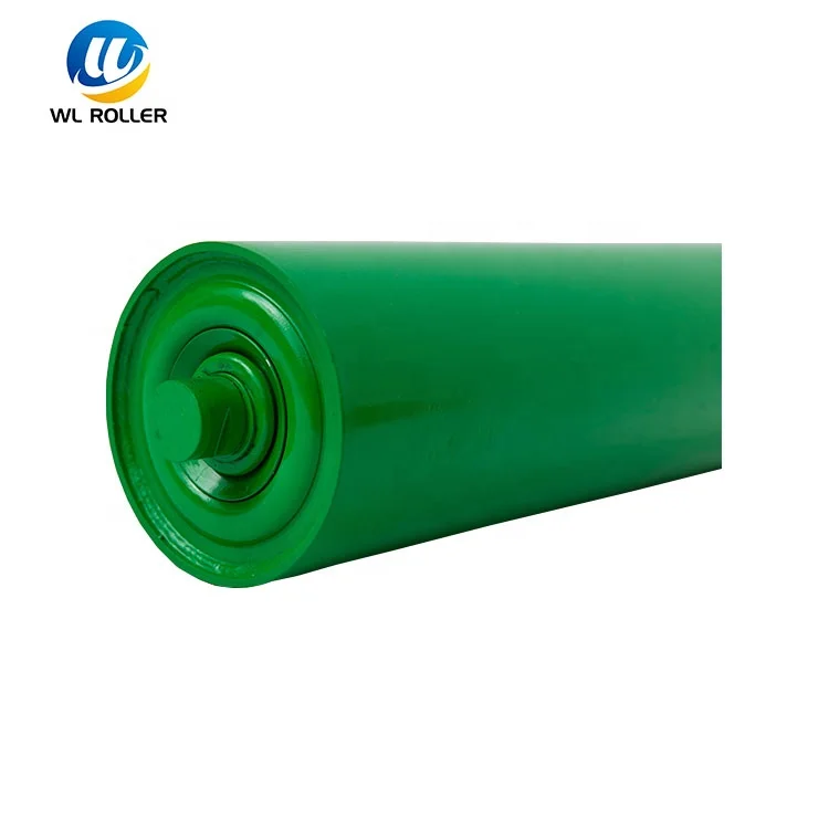 Construction Machinery Parts 5 inch Dia CEMA Steel Troughing Conveyor Idler Roller