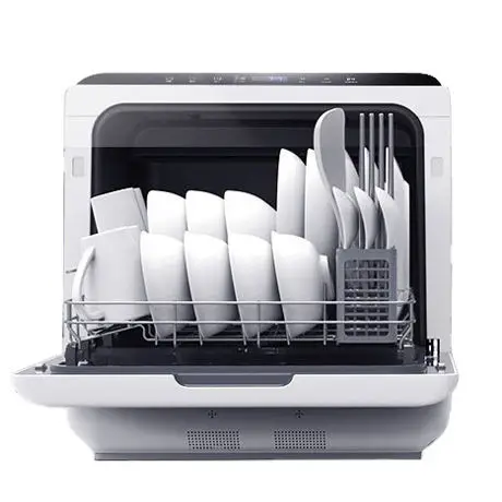 Guangdong Mini portable ultrasonic high-efficiency dishwasher household automatic smart desktop countertop dishwasher