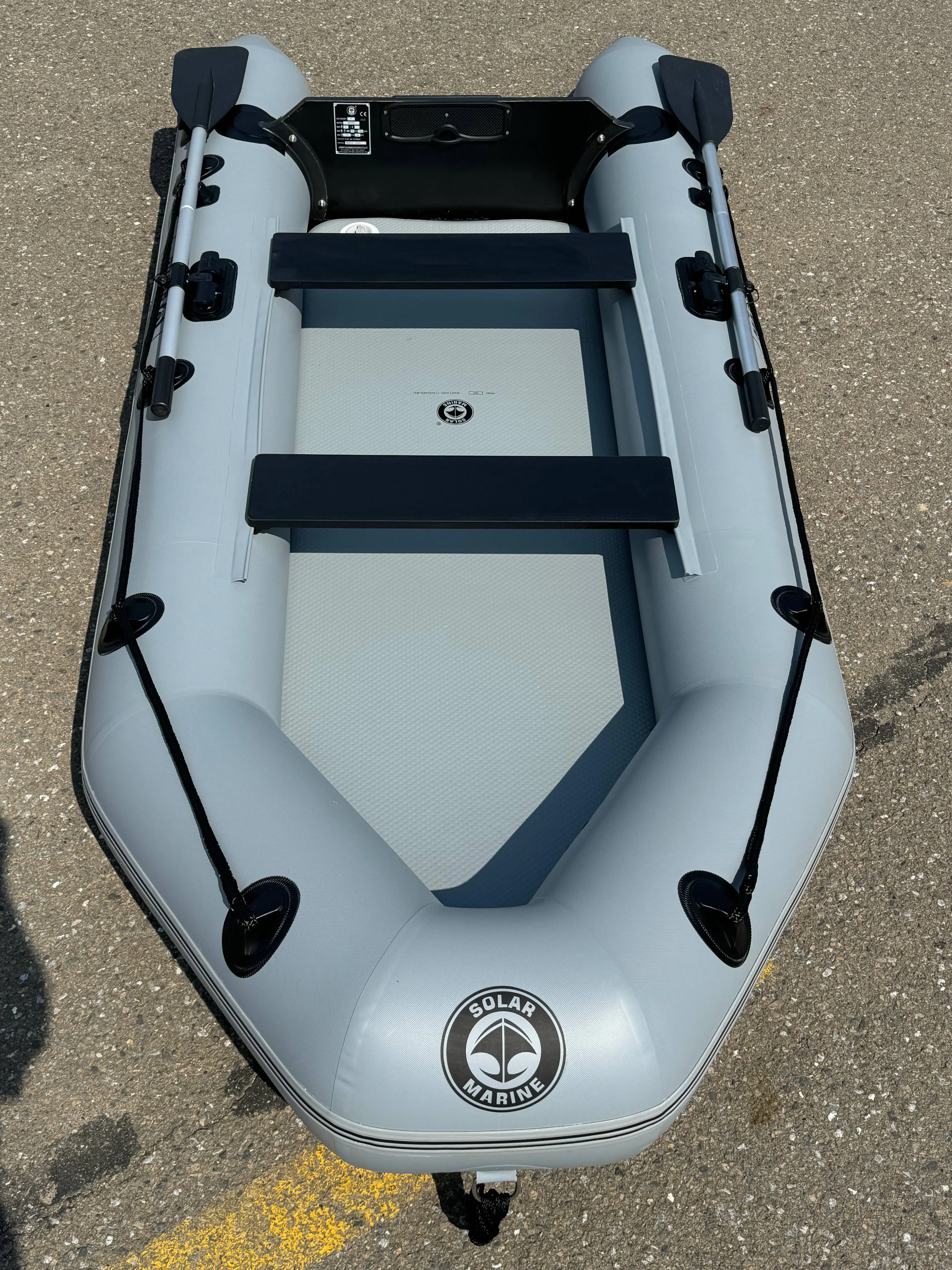 Solar Marine 0.7MM PVC 3M Rigid Inflatable Fishing Boats High Quality Assault Boat River Raft Speed Dinghy with CE Certificate