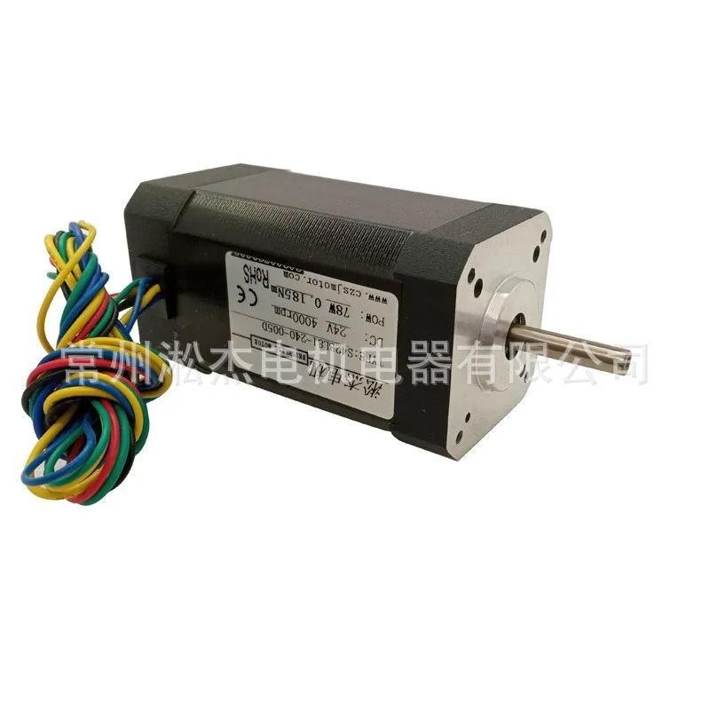 Waterproof Motor Brushless Ip68 42mm*42mm Nema17 42bldc High Torque Brushless Dc Motor 40w 24v 3000rpm 2.4a For Auto Parts