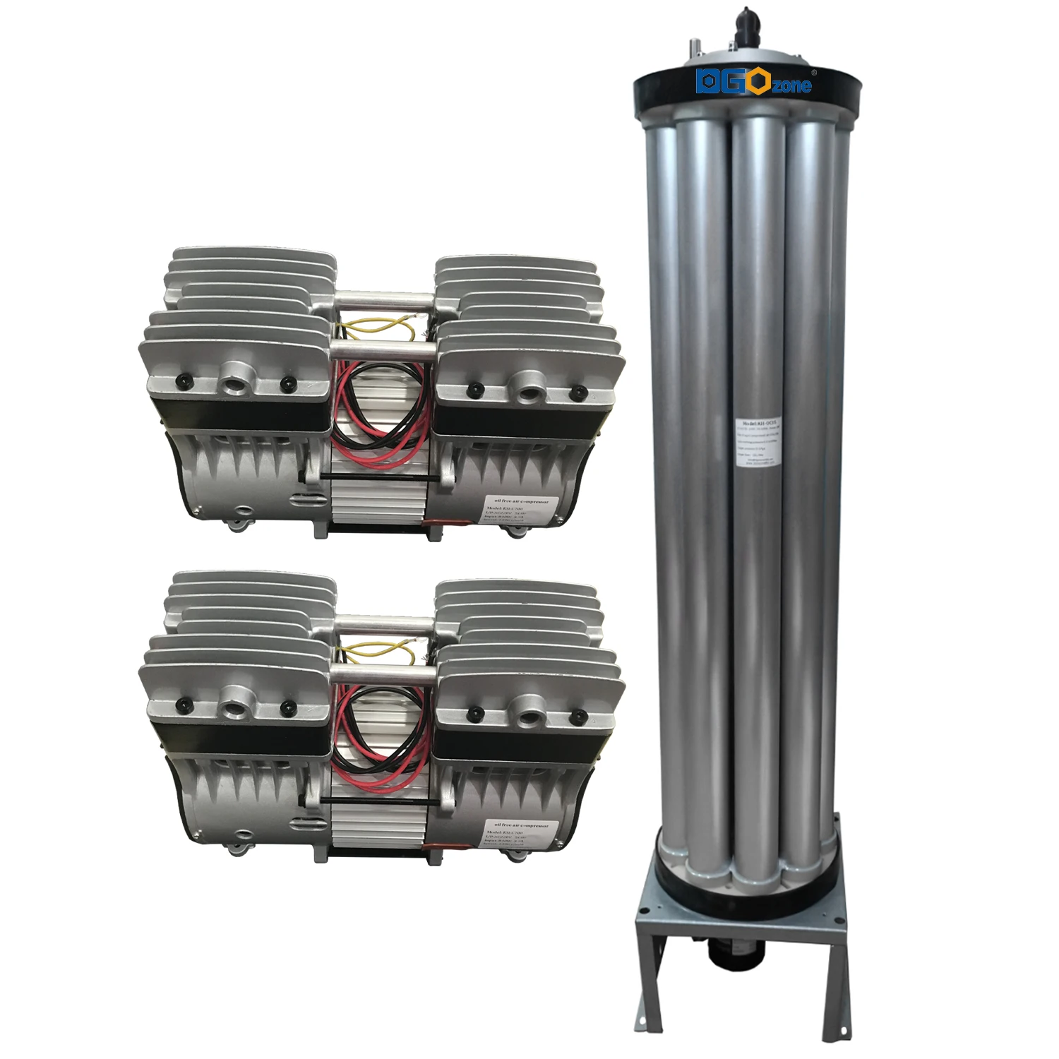 DGOzone 15L PSA oxygen generator system 15lpm oxygen concentrator with oil-free air compressor