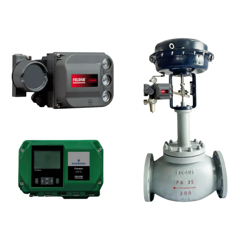 Stock Emerson Fisher Pneumatic Control Valve High Quality DVC6200 DVC2000 DVC7K DIGITAL HART VALVE POSITIONER