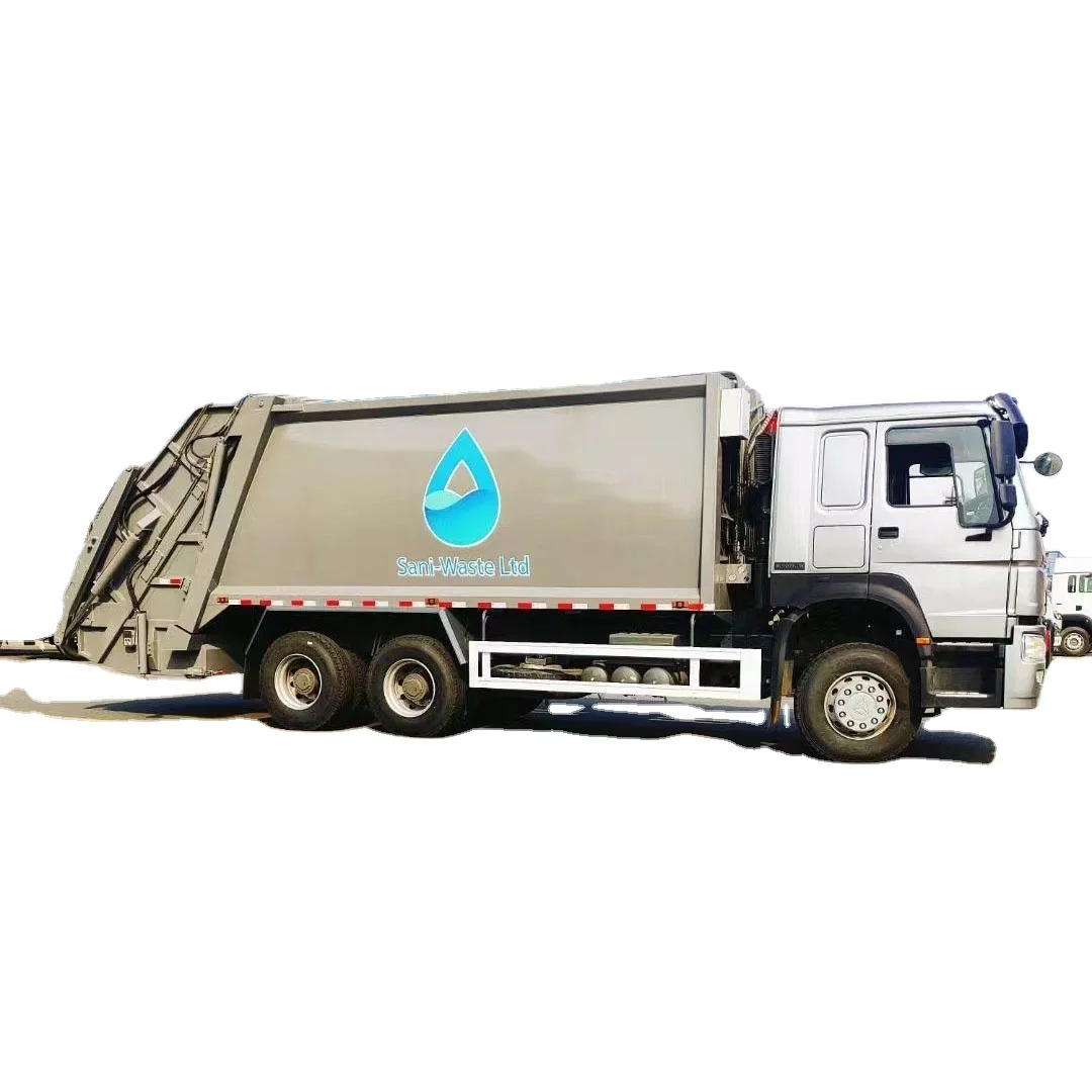 SINOTRUK HOWO  20cbm heavy duty garbage compactor truck Pakistan India Mexico Spain Thailand Kenya Argentina