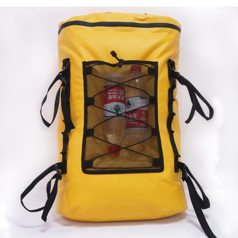 Waterproof Druable Kayak and Paddle Board Deck Mesh Cloth Storage Bag Deck Bag With Dry Bag