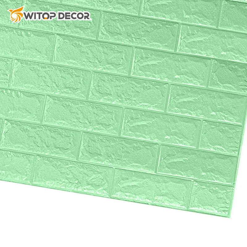 Wall Stickers Autoadhesivo Papel Tapiz 3d Pe Foam Wallpapers Bricks