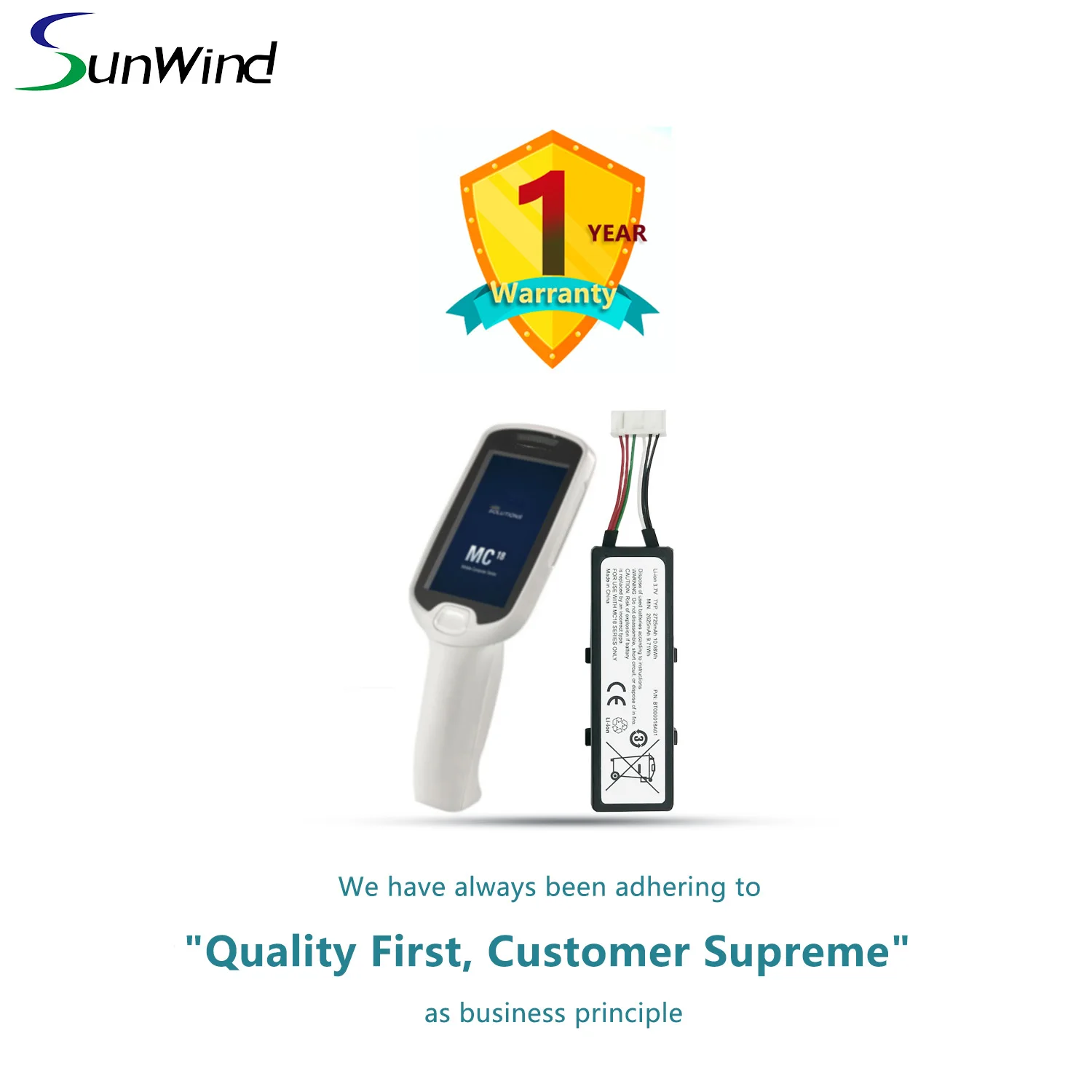 OEM NEW Battery for Moto rola Symbol MC18 Collector battery BTRY-MC18-27MAG-01 Scanner battery