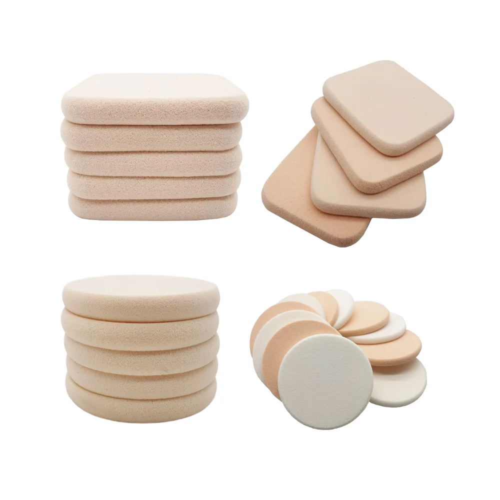 Soft Nude Color Cosmetic Foundation Beauty Puff Sponge Make Up Square Concealer Powder Puff Make up Sponge BB Cream Blend
