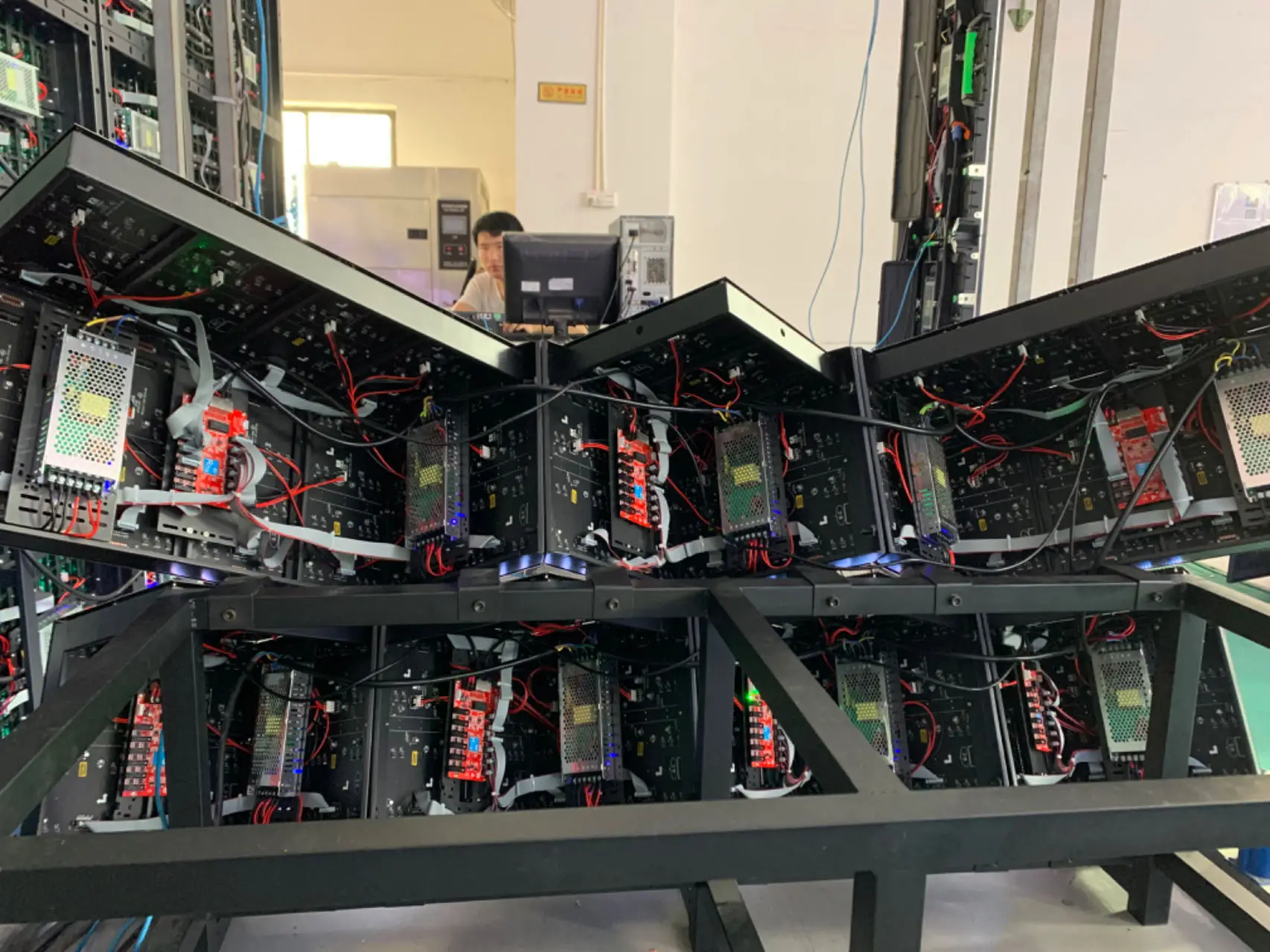 Creative Design LED cube LED display screen video wall for DJ stage cube Screen Logo Special Shaped LED