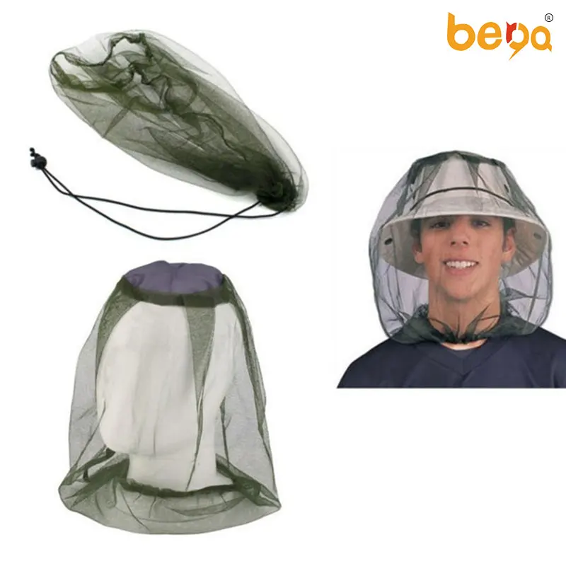 Outdoor Night Walking Fishing Hat Insect-proof Mosquito Net Sunscreen Camp Hike Hat Men and Women Anti-bee Sunshade Mask