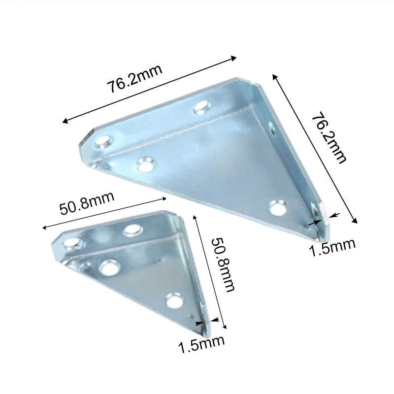 3 Sides Corner Brance Durable Steel Corner Brance for furniture