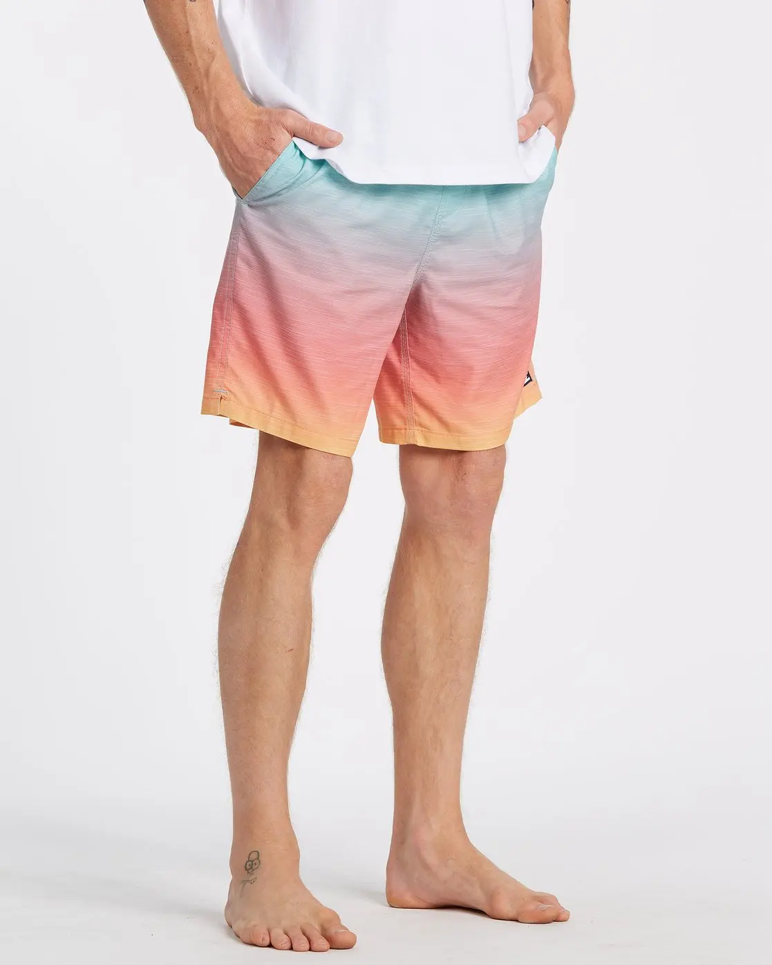 MGOO ECO Friendly Polyester Spandex Stretch Mens Swimwear and Beachwear