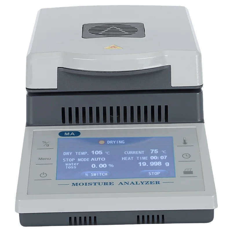 auto grain halogen moisture analyzer grain moisture analyzer coffee moisture analyzer digital