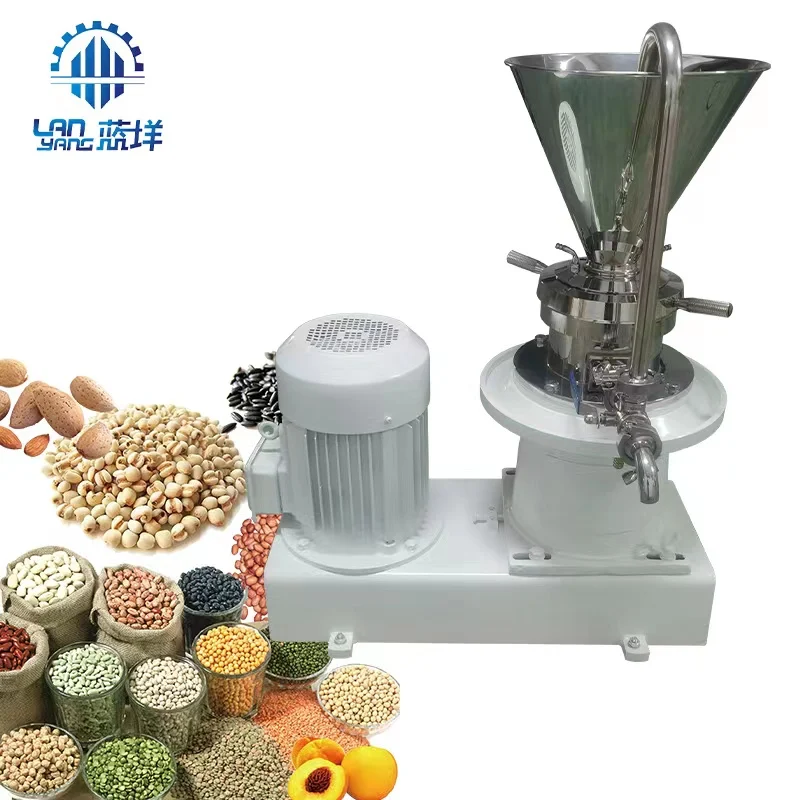Wholesale tomato puree making machine food grade 50-140 model colloid miller machine almond hazelnut paste grinder