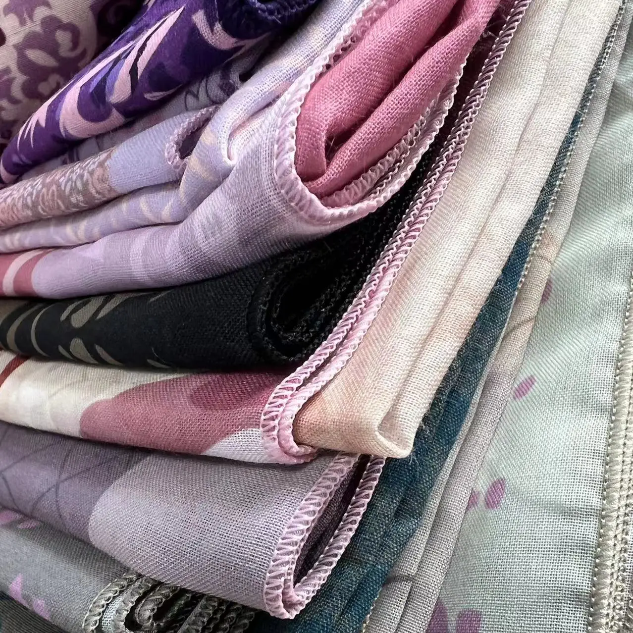 Tudung high quality cotton voile printed bawal/75GSM cotton voile hijab for Malaysia Muslims