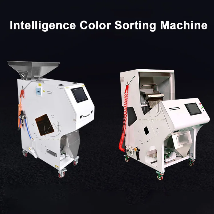 50-1500kg/h ccd camera color sorter metal color sorter machine ejector color sorter