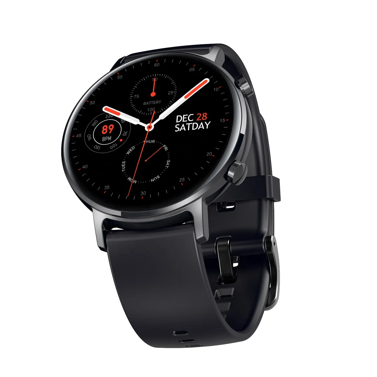 
Touch Screen Heart Rate Tracker Alloy Rubber Android Sg03 Smartwatch Sg3 2020 Sports Health Gold Waterproof Smart Watch 