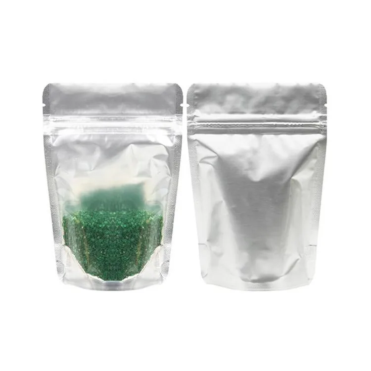 Ziplock Stand Up Bags with Matte Window, Reusable, Heat-Sealable for Home or Business