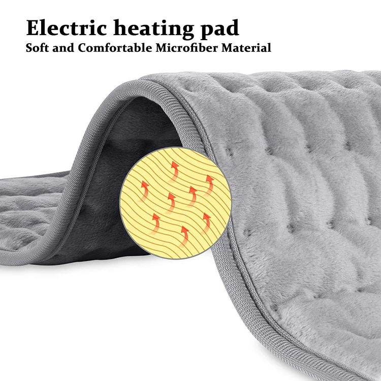 30*16 inch Large Electric Heater Pads Fast Heating Machine Washable Personal Care Body Warmer Electric Heating Pad