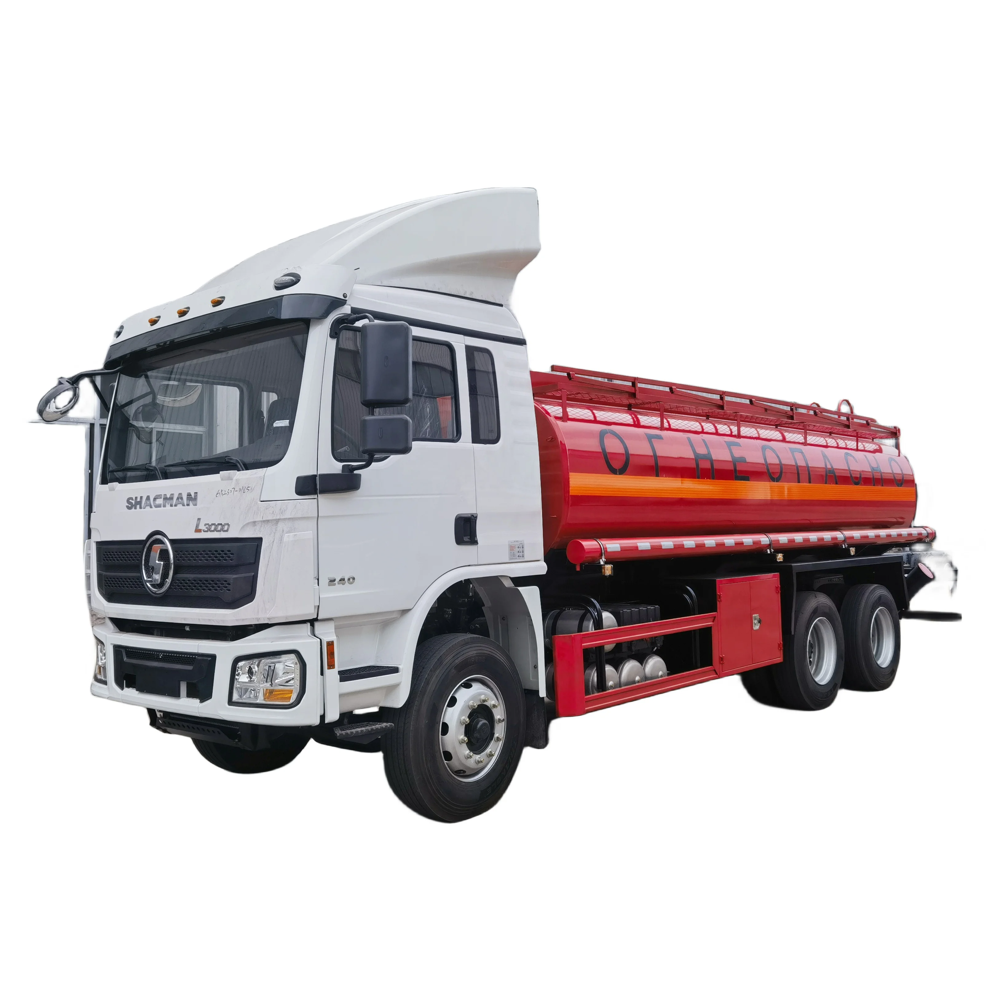 Shacman L3000 18000L 20000L fuel tank truck for fuel transport to Tajikistan