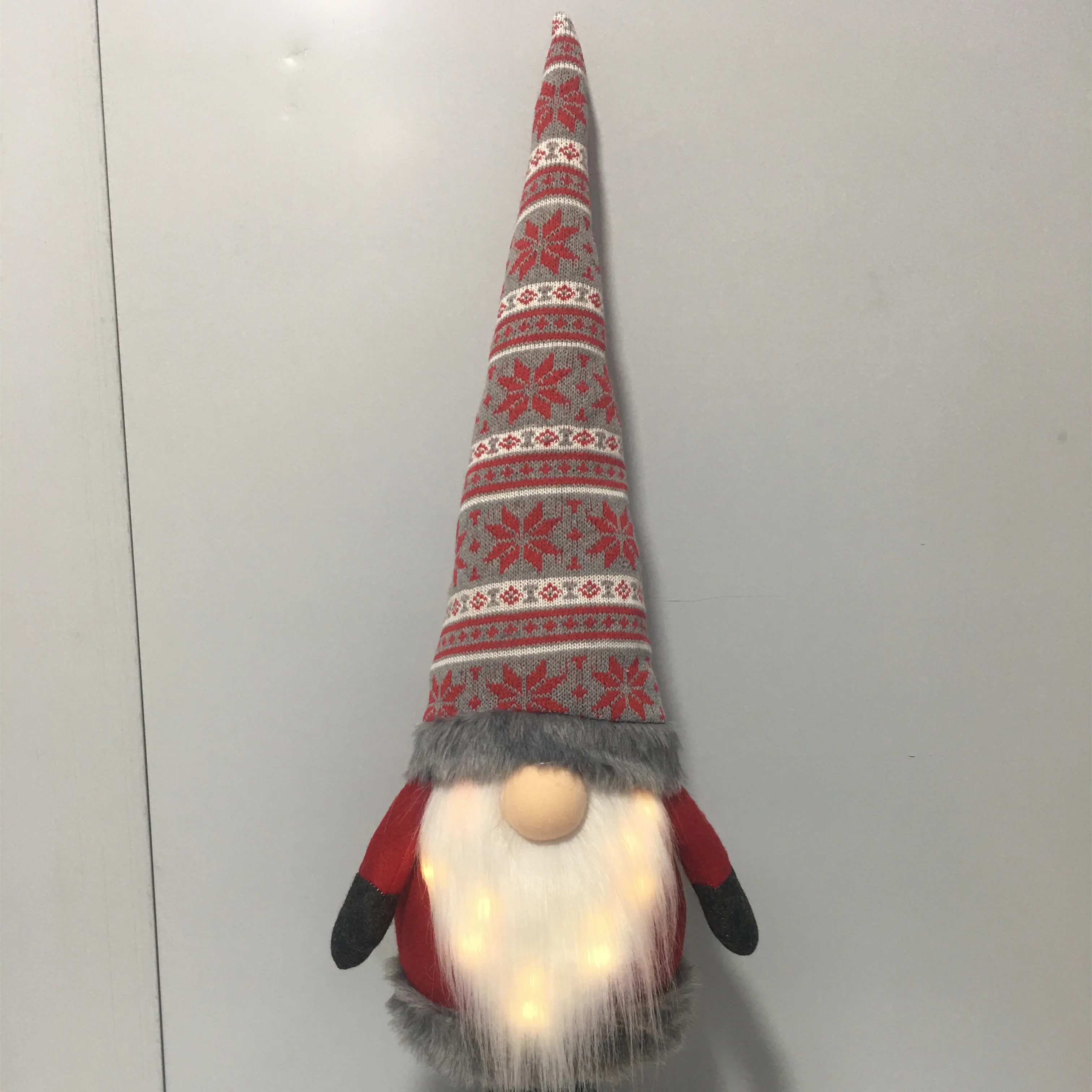 Factory Wholesale 2022 Santa Clause Beard Christmas gnomem  Pyroar Plush Handmade Party & Holiday supplies
