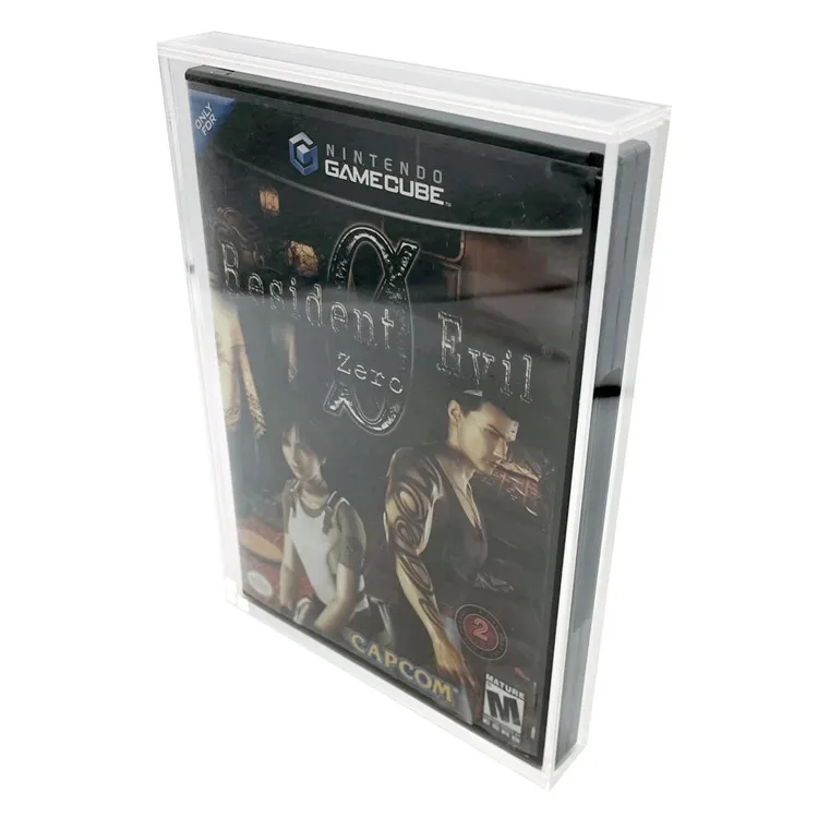 UV Protected Acrylic Nintendo Switch Storage Display Box Plexiglass Video Game Box Nintendo Wii NES Game Boy Acrylic Game Case