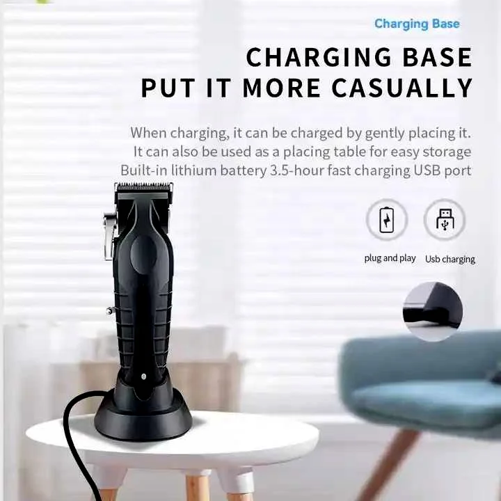 Kemei 2296 2500mah Lithium Battery Adjustable trimmer Cordless Electric Body Groin Hair Trimmer For Men