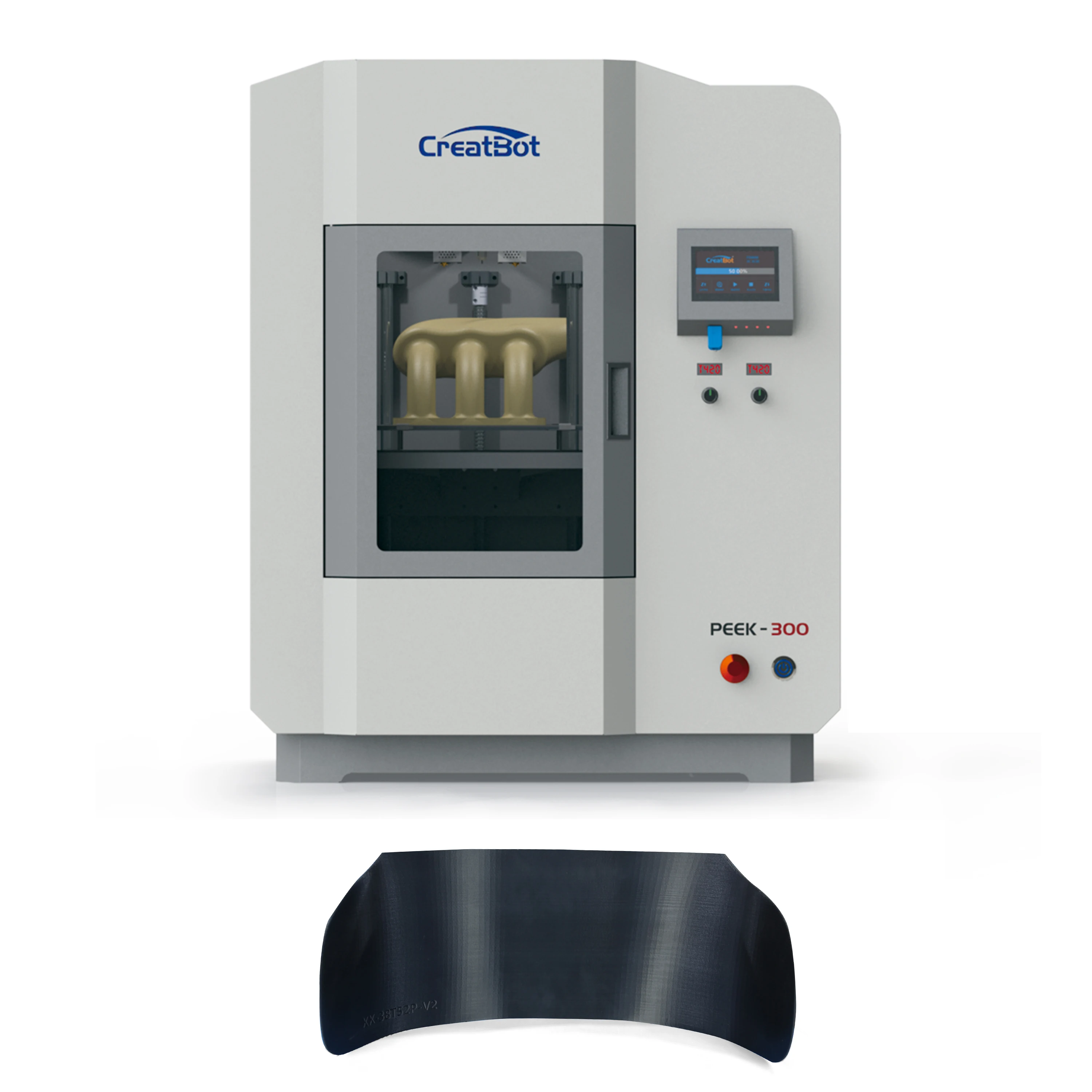 CreatBot PEEK-300  Professional  300*300*400 high temperature 3D printer   large industrial FDM 3D printer