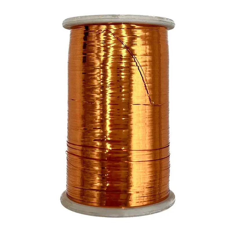 AMC GOLD more colors of Metallic yarn M type one side or two sides coated GOOD QUALITY copper gold
