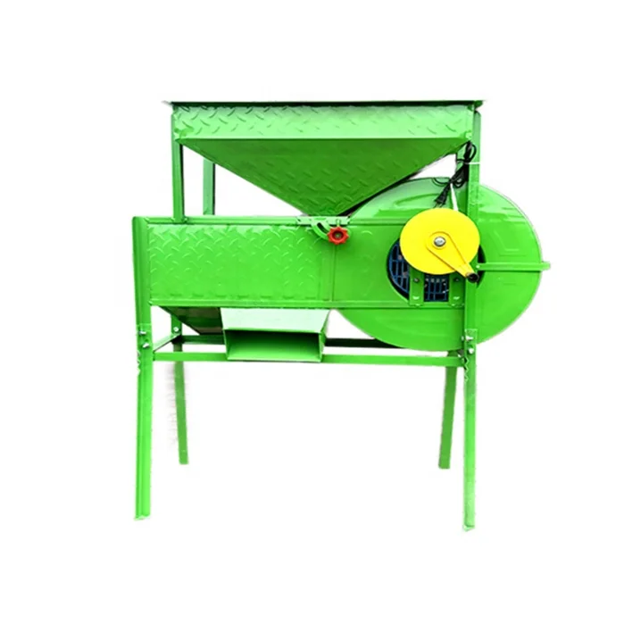 Easy to operate grain cleaning and grading machine