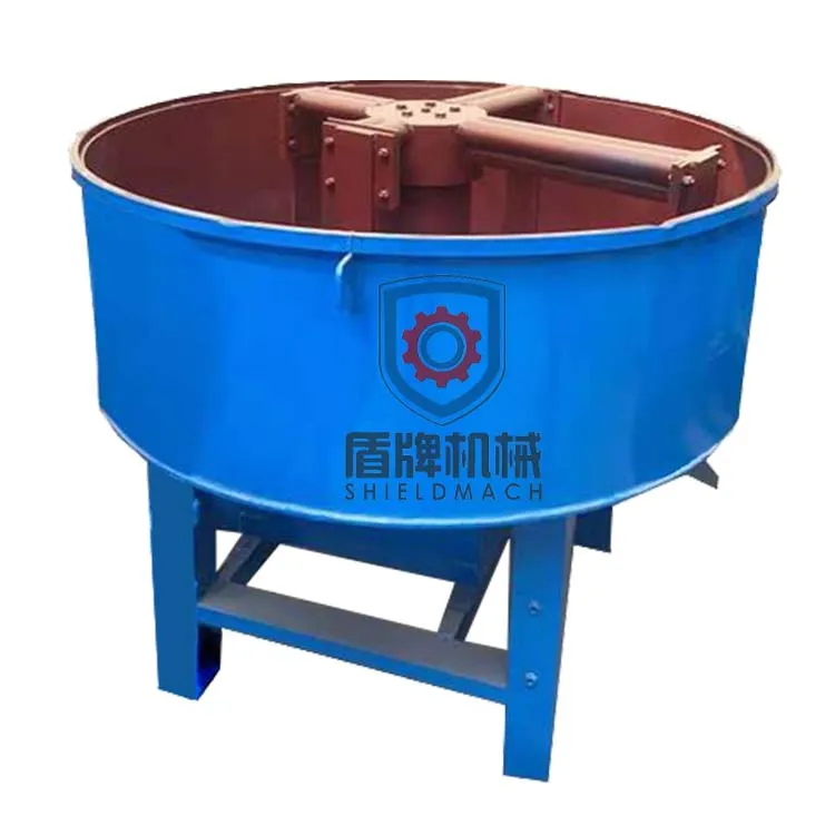 Flat Mouth Mixer Vertical Concrete Mixer Disk Flat Mouth Mixer For Making Bricks