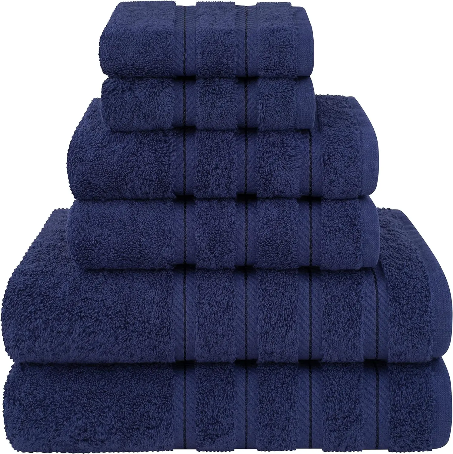 CF CNWH02 Luxury Custom Cotton Hand Towels Set Premium Quality Soft and Absorbent Sustainable for Bath or Home Use for Adults