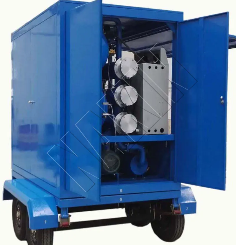 Trailer Type Transformer Oil Filtration Machine Vacuum Transformer Oil Purifier Transformer Oil Centrifuging