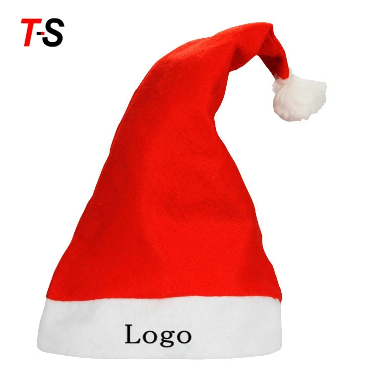 Взрослая красная обычная шапка Санта/детская Рождественская одежда шапка Санта