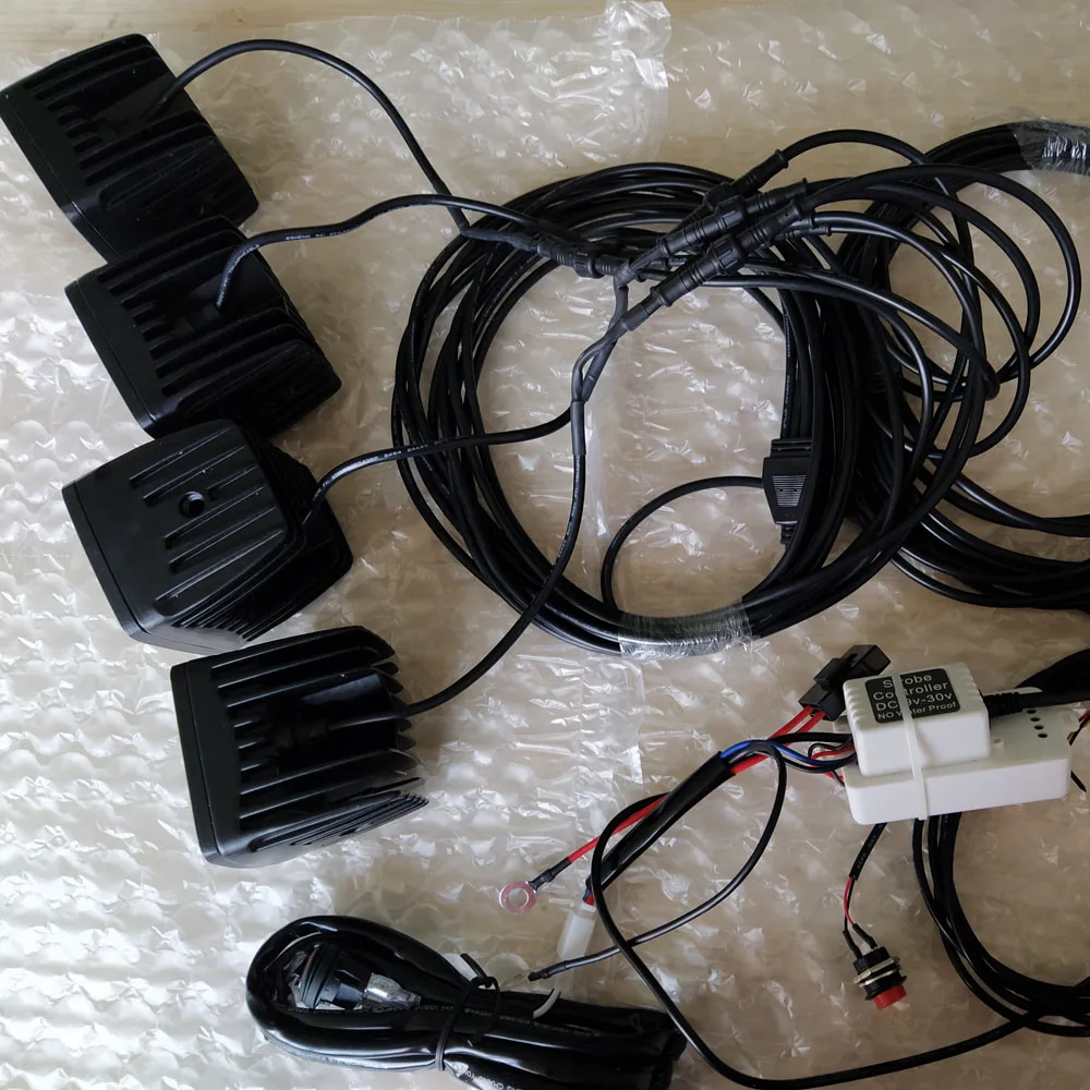 Remote control light bar 51 inch flashing offroad led bar for car roof top