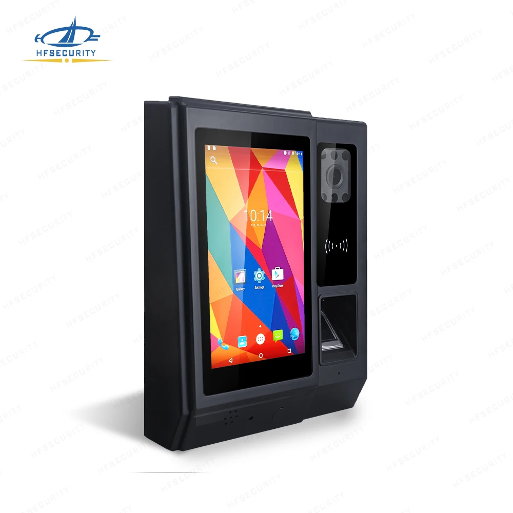 HFSecurity A5 Biometric Android Fingerprint Time Attendance System GPRS WIFI NFC Card Free SDK JAVA C#