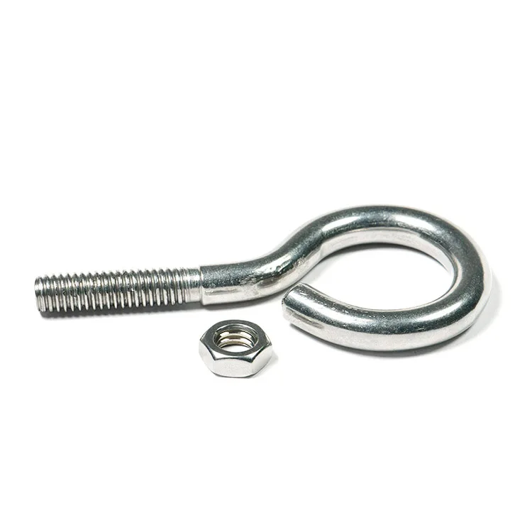 Customized all size SS304 SS316 Steel zinc GI Threaded Lifting Eyes Bolt Bolt