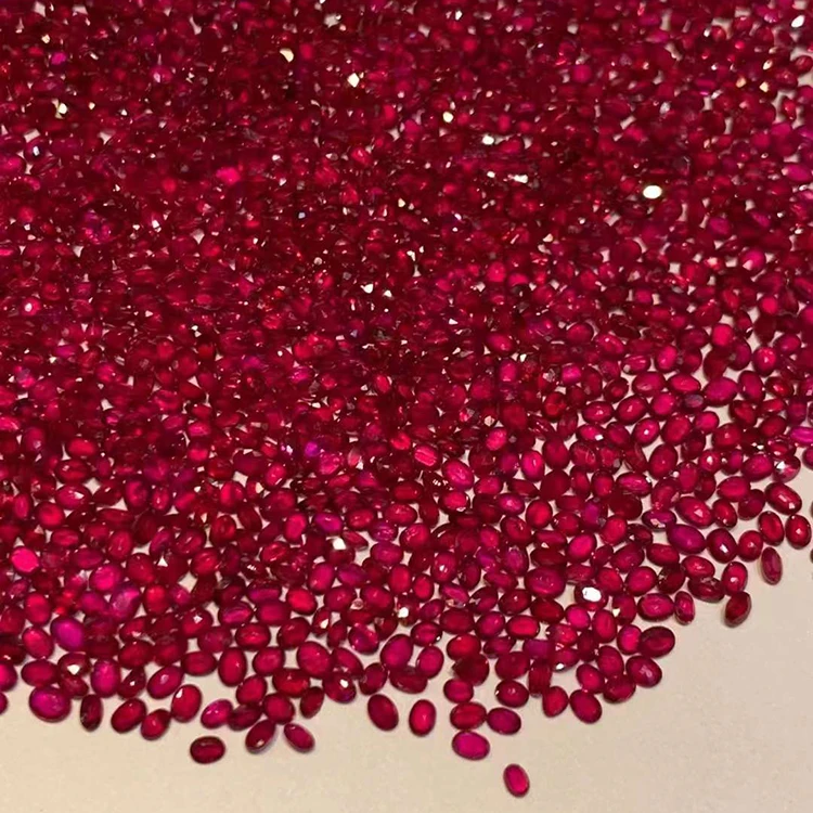 SGARIT Loose Gemstone Jewelry Pigeon Blood Red Natural Ruby Stone For Custom Jewelry Wholesale All Shape Genuine Ruby