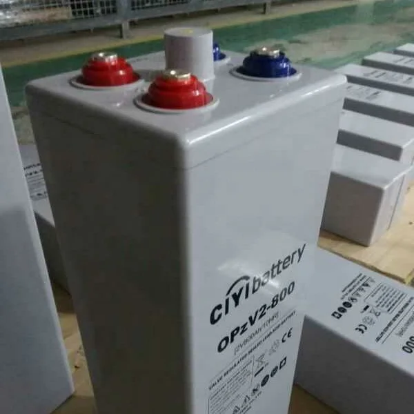 26 Years Max Life OPZV battery Tubular Lead Acid Battery 2V 800AH